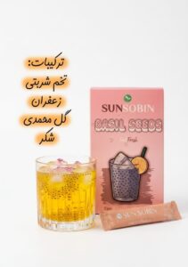 نوشیدنی فوری تخم شربتی سان سوبین،ساشه ای